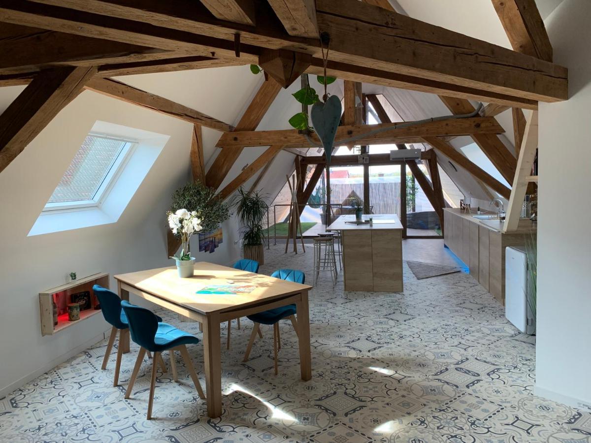 Nid De Cigogne Apartamento Illhaeusern Exterior foto